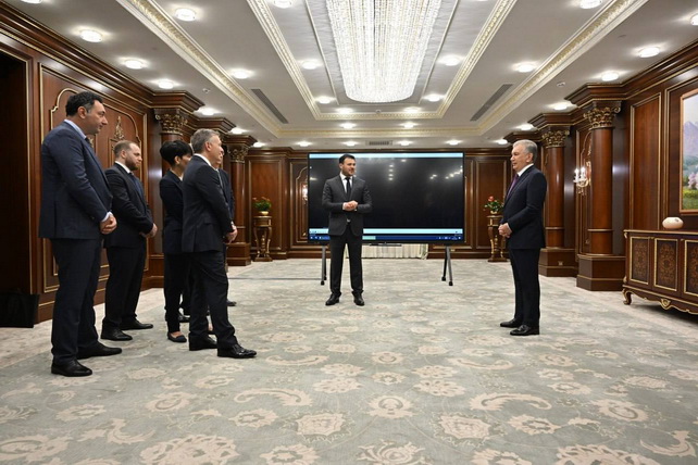 Шавкат Мирзиёев ознакомился с мастер-планом международного туристического центра Sea Breeze Uzbekistan