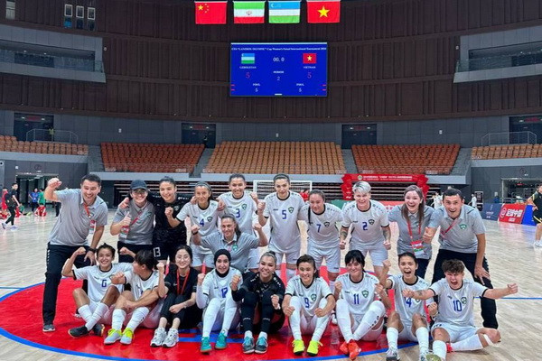 Uzbekistan Women’s futsal team wins tournament in China
