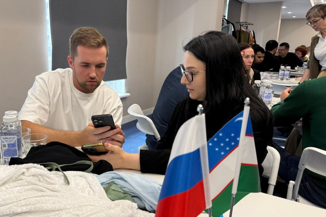 Москвада B2B учрашувлари: Ўзбекистон тўқимачилик маҳсулотлари янги бозорларга йўл олмоқда