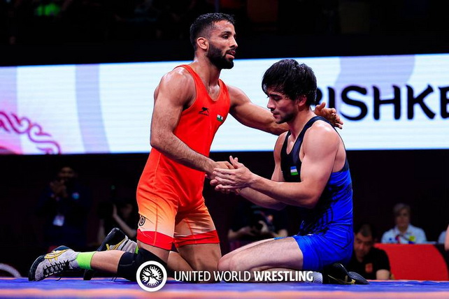 Сборная Узбекистана завоевала серебро и бронзу на чемпионате Азии по борьбе