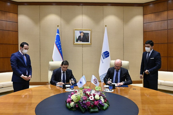 АО «Узнацбанк» подписало заемное соглашение с Азиатским банком инфраструктурных инвестиций