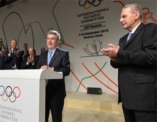 Thomas Bach becomes new IOC President