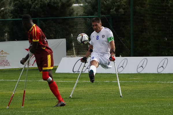 Amputee football players of Uzbekistan beat Poland and Spain