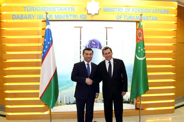 O‘zbekiston va Turkmaniston tashqi ishlar vazirlari strategik sheriklikni mustahkamlash masalasini muhokama qildilar