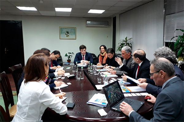 Председатель Госкомтуризма принял представителей французской ассоциации Cluster Montagne