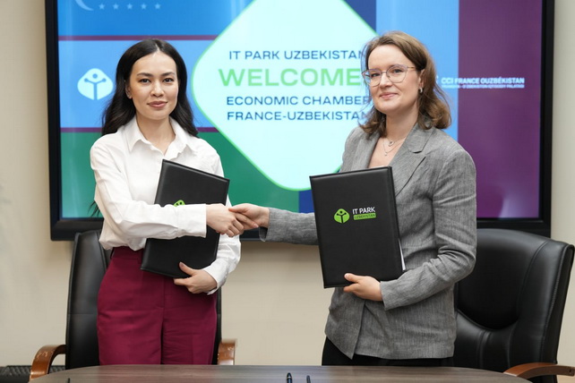 IT Park Uzbekistan and the Franco-Uzbek Economic Chamber Sign Memorandum of Cooperation
