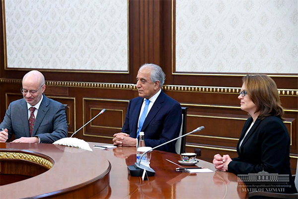 President of the Republic of Uzbekistan receives the United States delegation