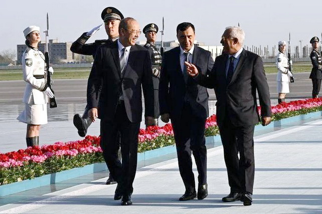 Yevropa Kengashi raisi Samarqandga yetib keldi