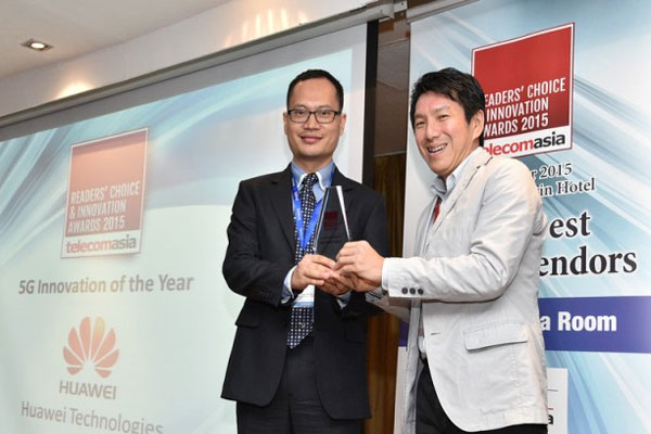 Компания Huawei получила награды TelecomAsia