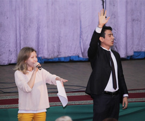 Первая область в турне «Мы – одна команда, Мы – одна семья»