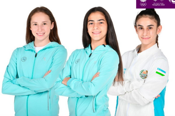 Hangzhou 2022: Uzbek rhythmic gymnastics team wins gold medals in the team program
