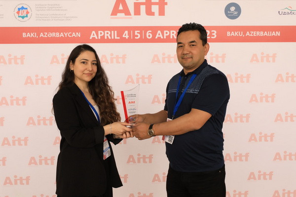 Стенд Узбекистана признан самым лучшим на международной выставке AITF-2023