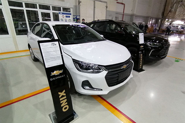 UzAuto Motors планирует начать продажи автомобиля Сhevrolet Onix в конце 2022 года
