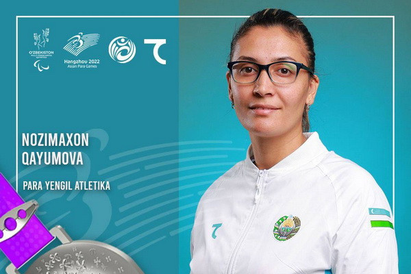 Hangzhou 2022: Nozimakhon Kayumova wins the silver medal