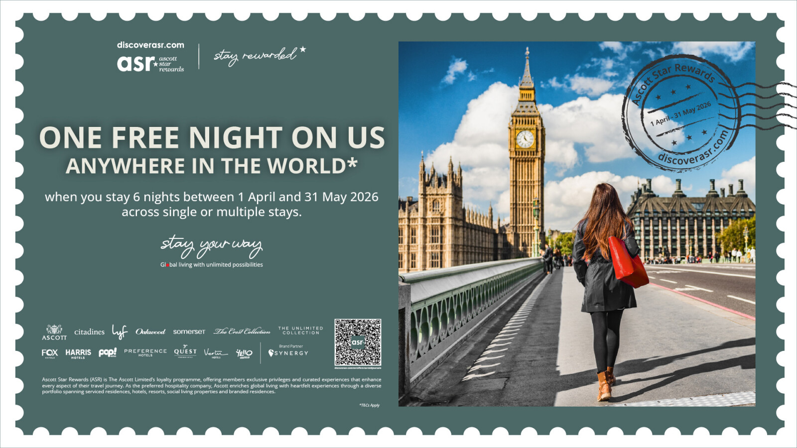 Ascott Star Rewards Expands Airline Partnerships, Offers Free Nights and Richer Stay Experiences to Mark 8-Millionth Member