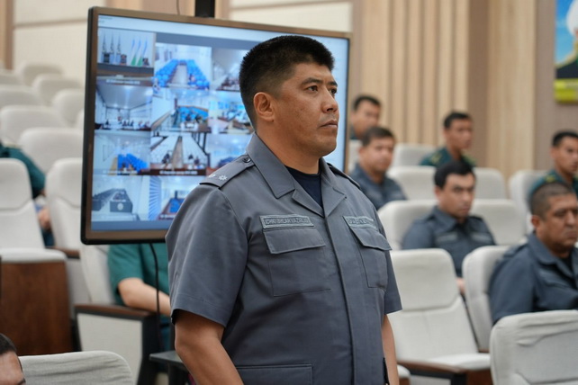 Мансур Газиев назначен начальником службы общественной безопасности УВД Андижанской области