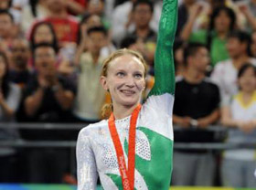 Ekaterina Khilko wins gold in Belgium