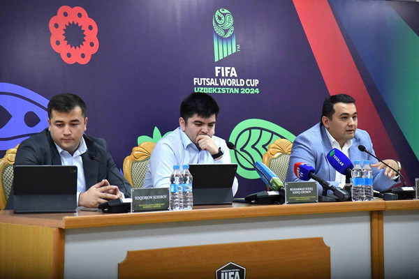Press Conference held by the Futsal World Cup Organizing Committee