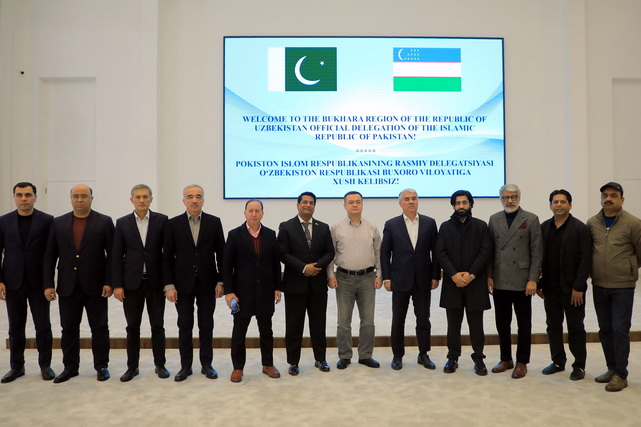 Pokistonlik biznesmenlar Buxoro viloyati bilan hamkorlikka qiziqish bildirmoqda