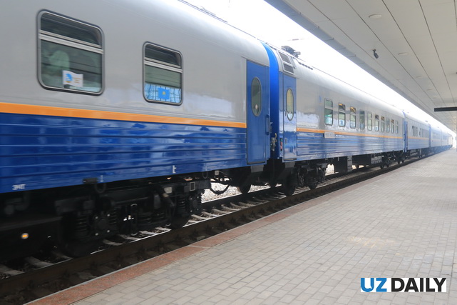 ​​​​​​​Туристический поезд Jibek Joly прибыл в Ташкент