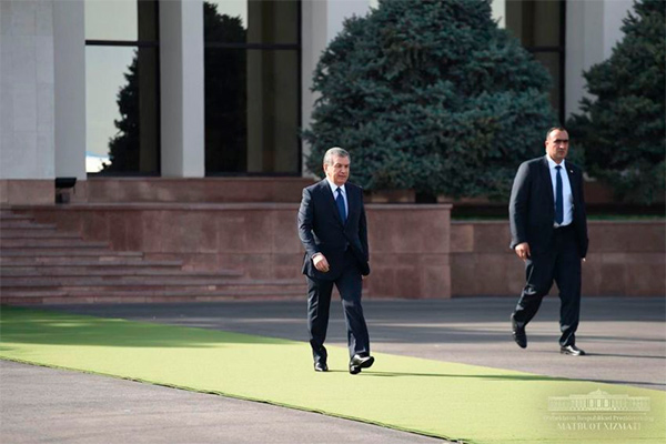 Президент отбыл в Кашкадарью