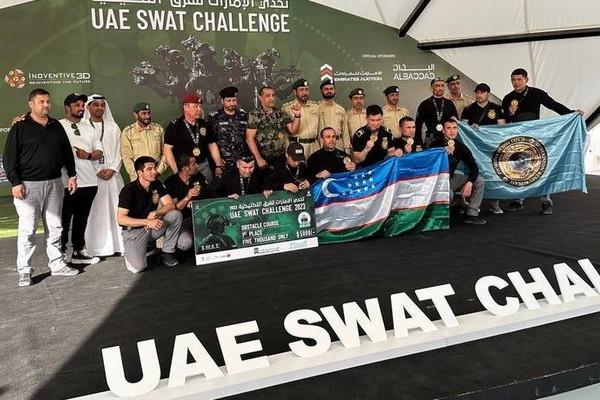 Спецназ Узбекистана взял «золото» на соревнованиях в Дубае