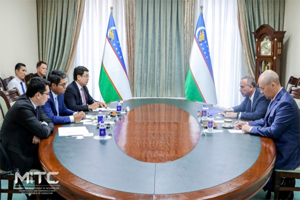 Глава Мининфокома встретился с президентом и председателем Совета директоров EPAM Systems