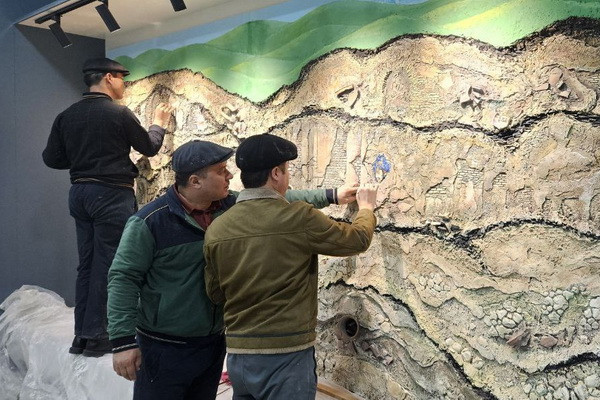 Afrosiab Museum in Samarkand was restored by specialists from Korea