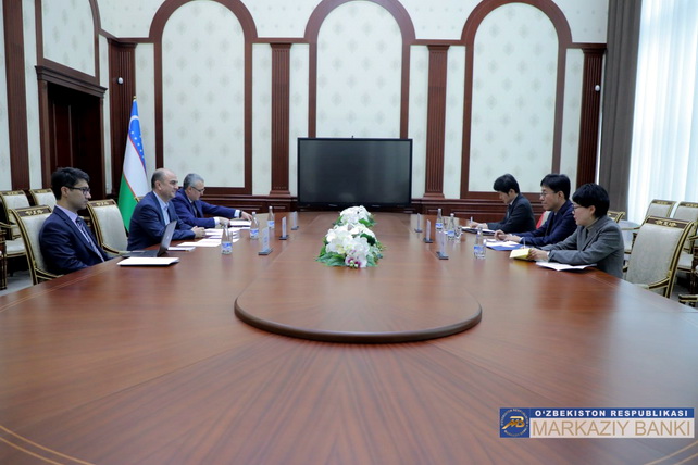 В ЦБ состоялась встреча с Послом Южной Кореи