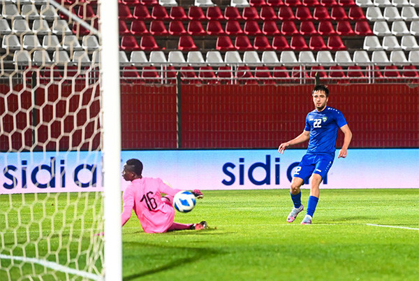 Uzbekistan U23 beat Togo in friendly match