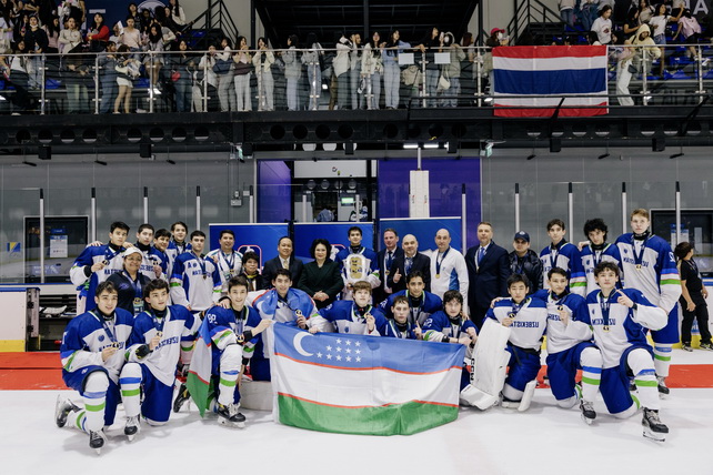 Юниорская сборная Узбекистана U18 по хоккею выступит на чемпионате мира в Гонконге
