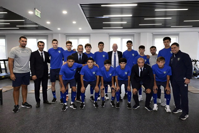 FIFA делегацияси Ўзбекистон Миллий футбол марказига ташриф буюрди