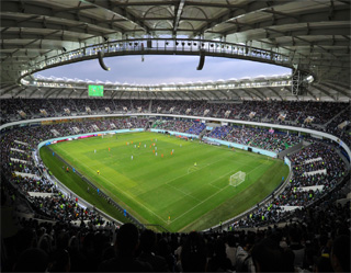 Футбол «Во имя жизни!» прошел на крупнейшем стадионе Ташкента