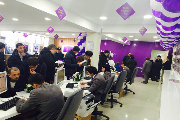 Ucell продолжает расширять сеть собственных офисов обслуживания абонентов