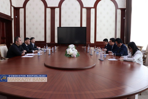 В ЦБ прошла встреча с руководством компании ELINC China Co. Ltd