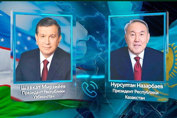 Mirziyoev and Nazarbayev confirm their determination to develop centuries-old friendship