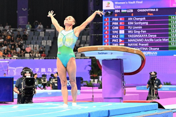 Hangzhou 2022: Chusovitina and Islomov finished fourth at the Asian Games