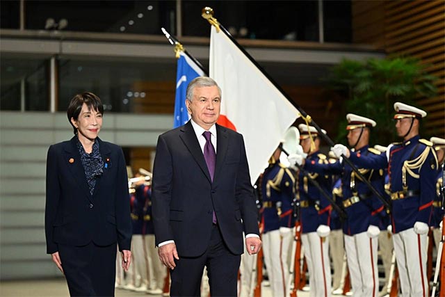 Состоялась церемония официальной встречи Президента Республики Узбекистан