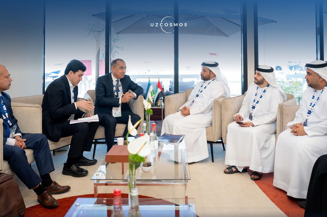 Uzcosmos и ОАЭ укрепляют сотрудничество в сфере космических технологий