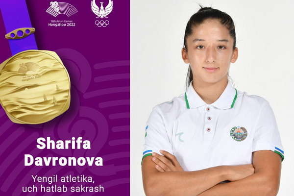 Hangzhou 2022: 17-year-old Sharifa Davronova wins gold medal at Asian Games